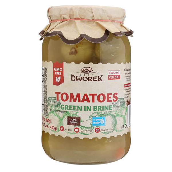 Brine Green Tomatoes – 31.75 oz (900gr)